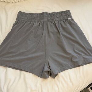 Vuori Women's Athletic Shorts in Charcoal